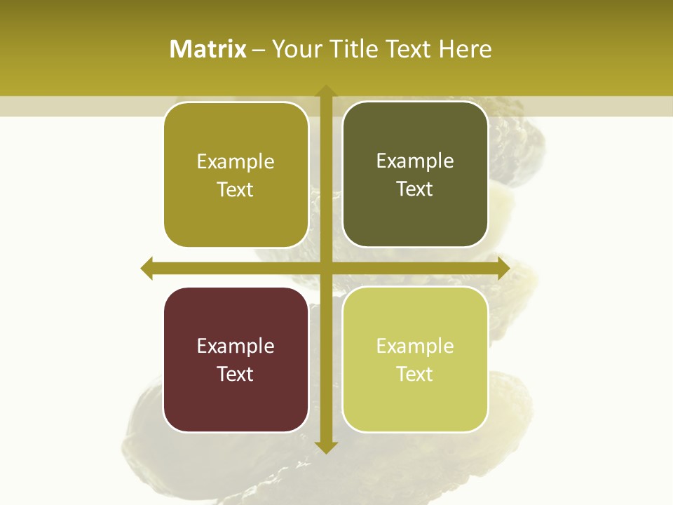 Groceries Salty Organic PowerPoint Template