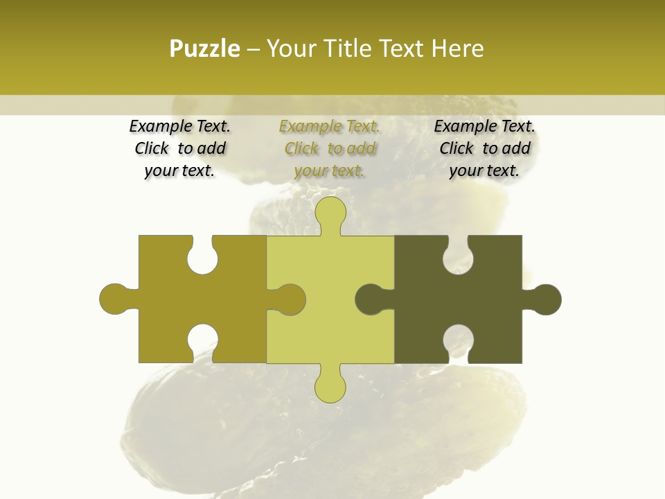 Groceries Salty Organic PowerPoint Template