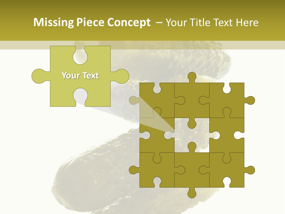 Groceries Salty Organic PowerPoint Template