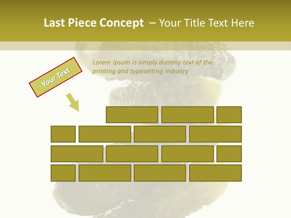 Groceries Salty Organic PowerPoint Template