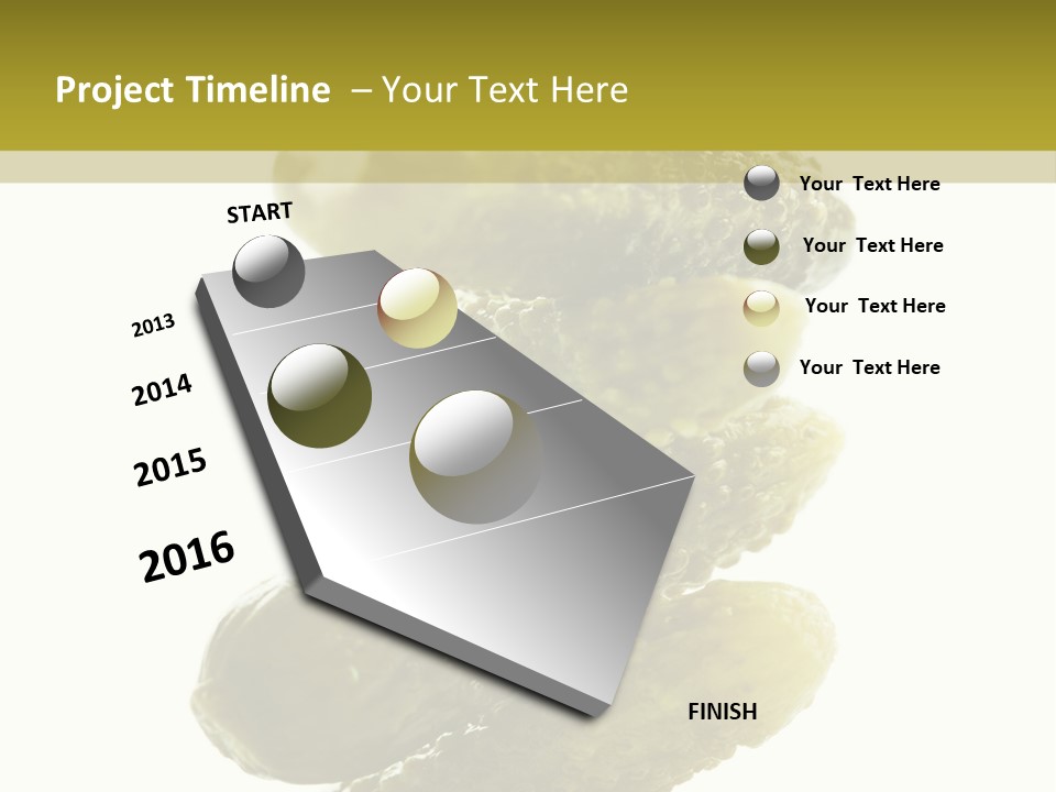 Groceries Salty Organic PowerPoint Template