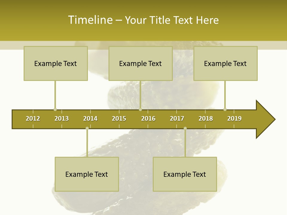 Groceries Salty Organic PowerPoint Template