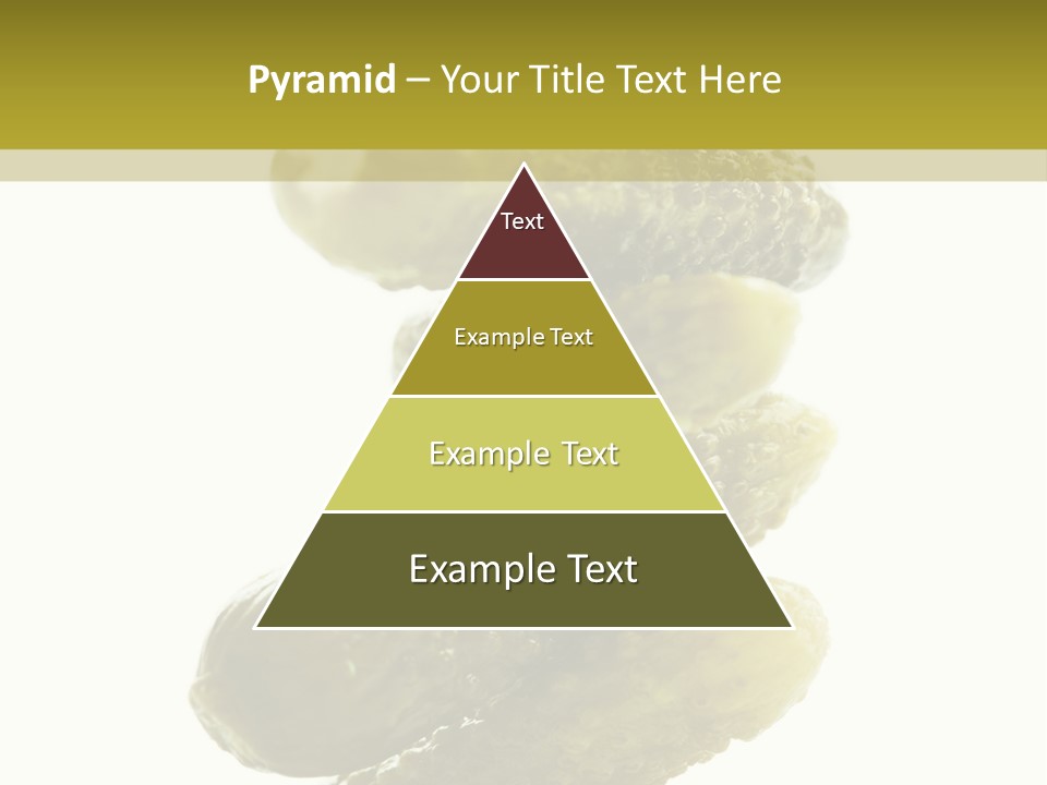 Groceries Salty Organic PowerPoint Template