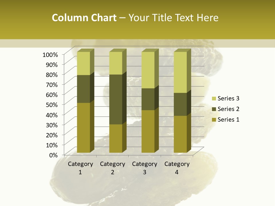 Groceries Salty Organic PowerPoint Template