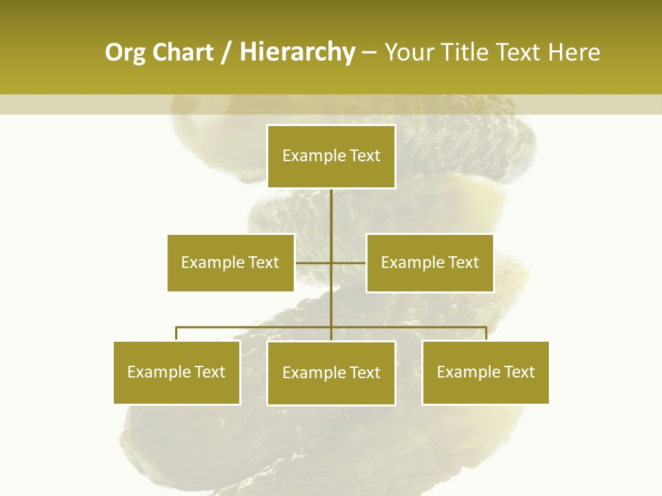 Groceries Salty Organic PowerPoint Template