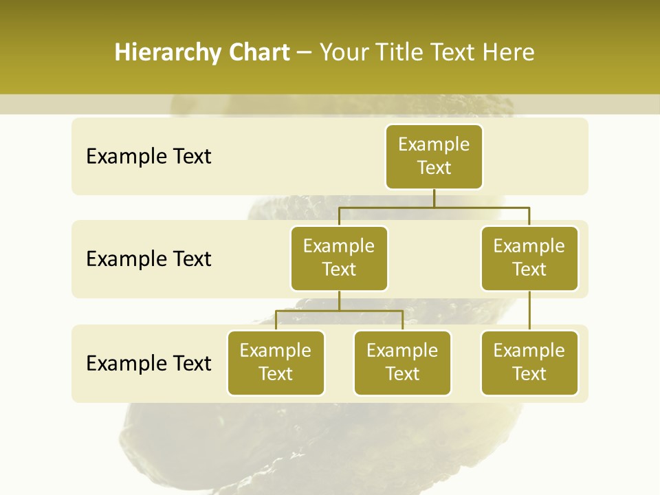 Groceries Salty Organic PowerPoint Template