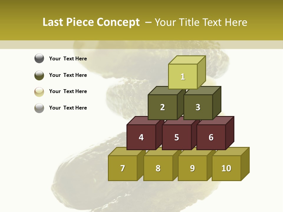 Groceries Salty Organic PowerPoint Template