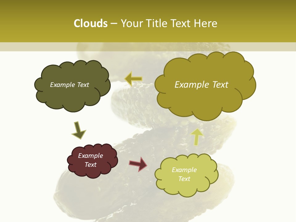 Groceries Salty Organic PowerPoint Template