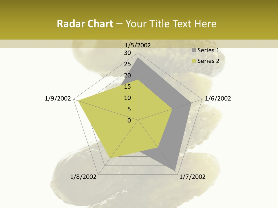 Groceries Salty Organic PowerPoint Template