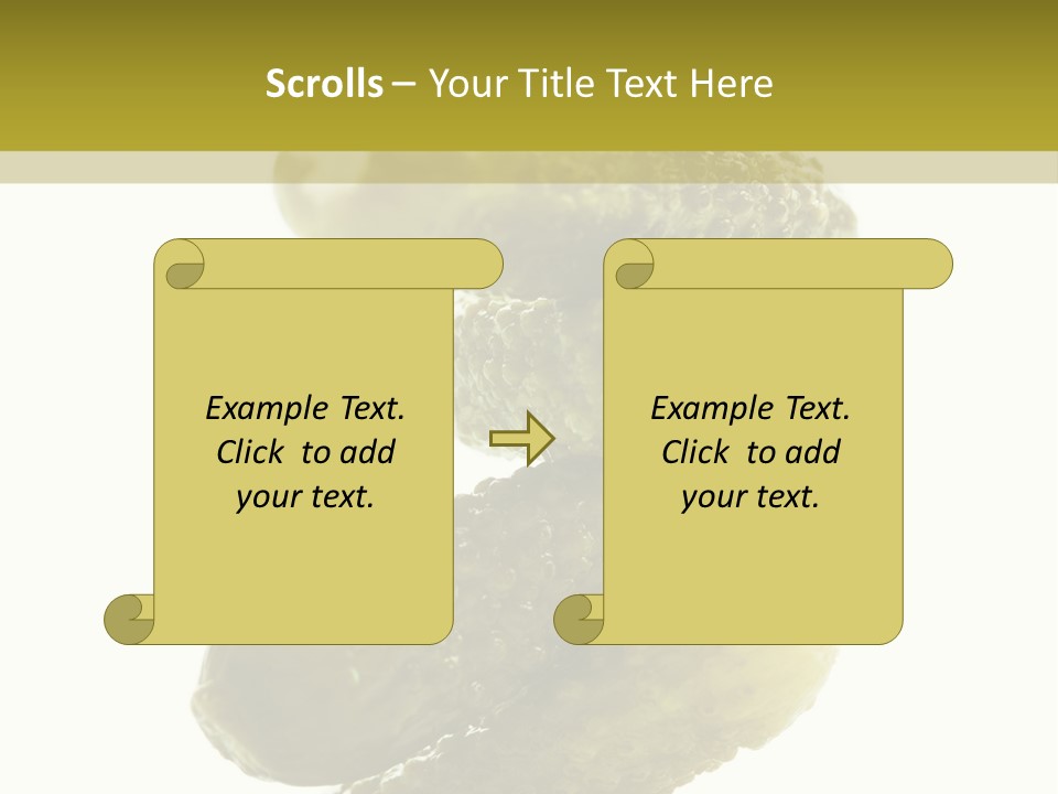 Groceries Salty Organic PowerPoint Template