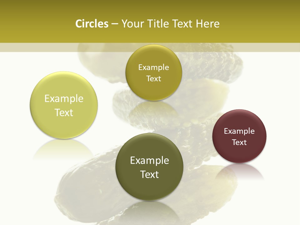 Groceries Salty Organic PowerPoint Template