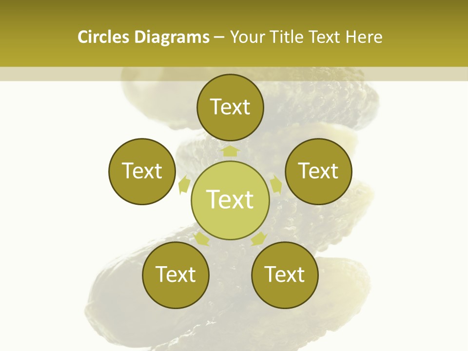 Groceries Salty Organic PowerPoint Template