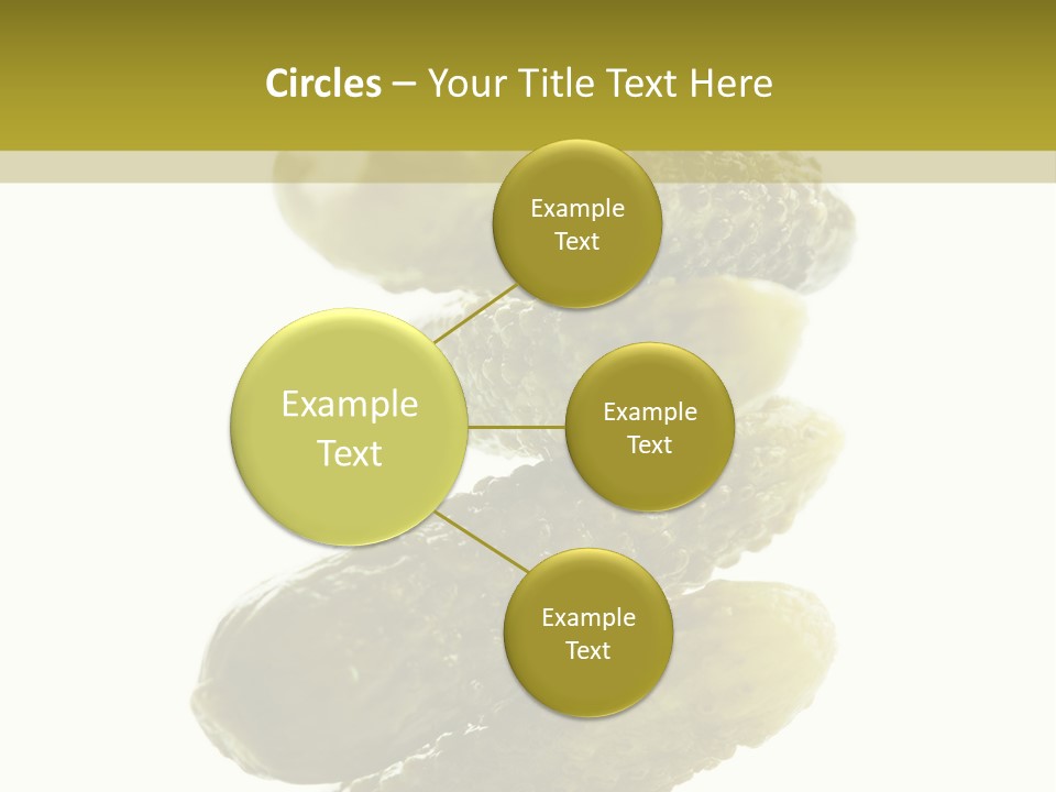 Groceries Salty Organic PowerPoint Template