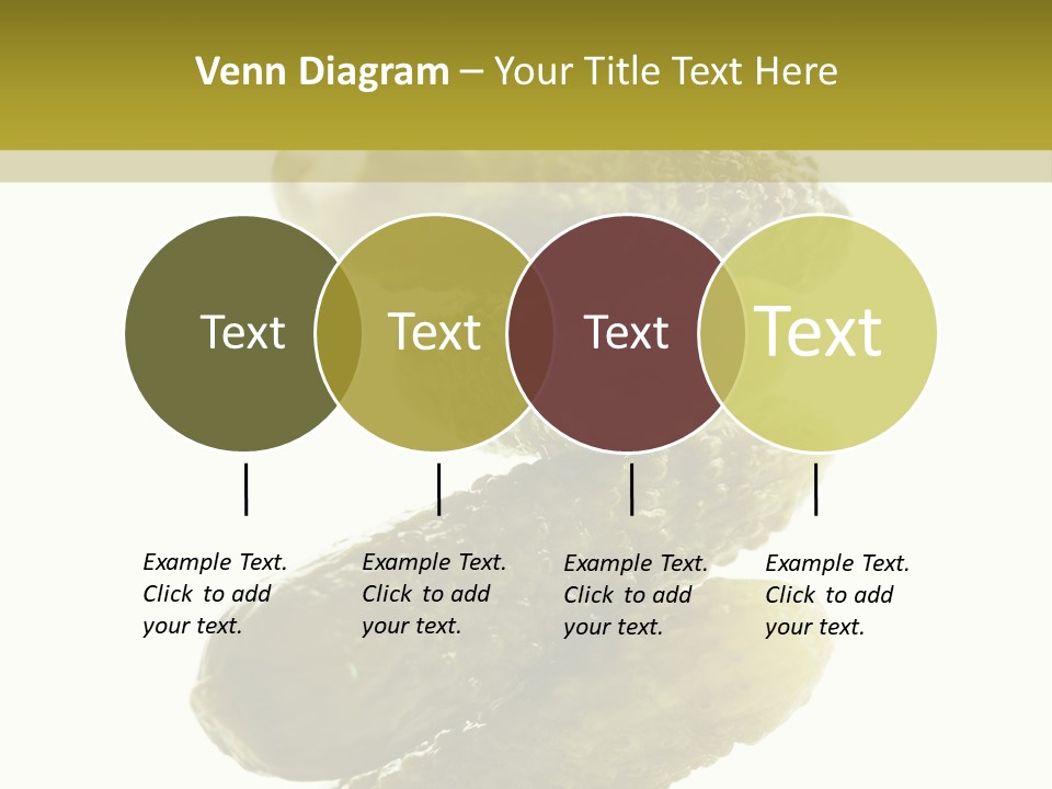 Groceries Salty Organic PowerPoint Template