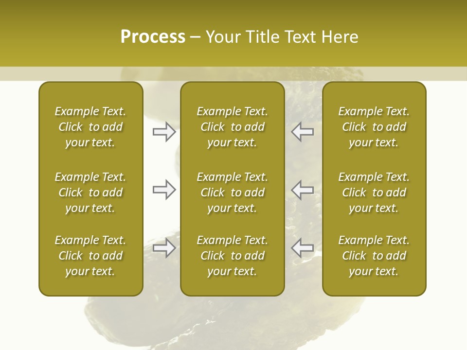 Groceries Salty Organic PowerPoint Template