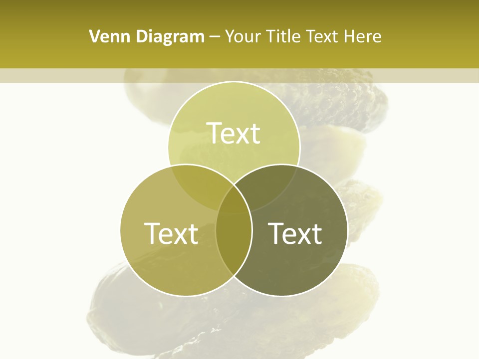 Groceries Salty Organic PowerPoint Template