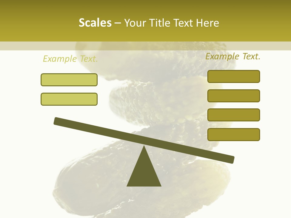 Groceries Salty Organic PowerPoint Template