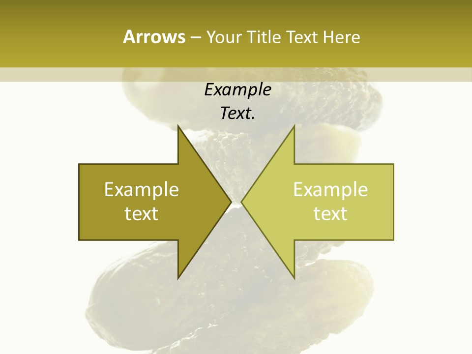 Groceries Salty Organic PowerPoint Template