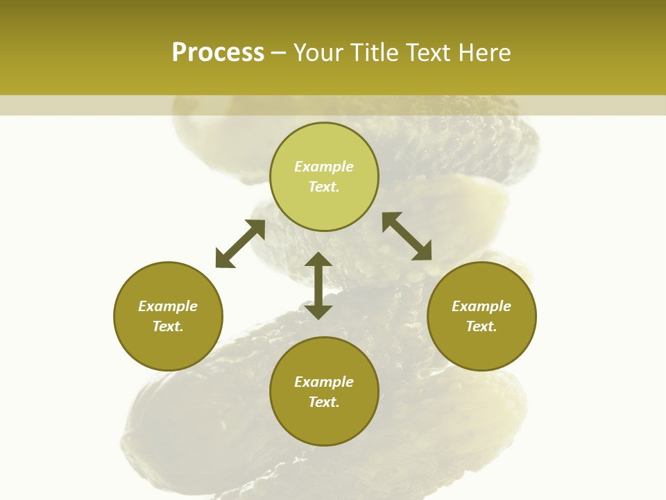 Groceries Salty Organic PowerPoint Template