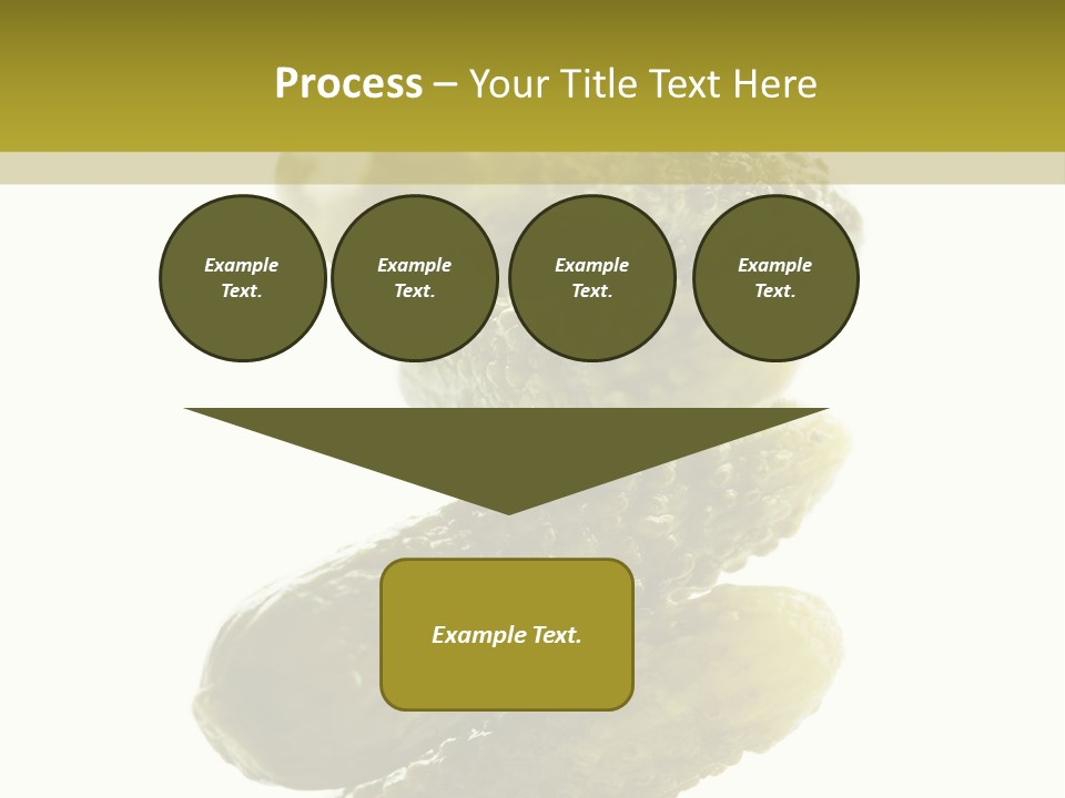 Groceries Salty Organic PowerPoint Template