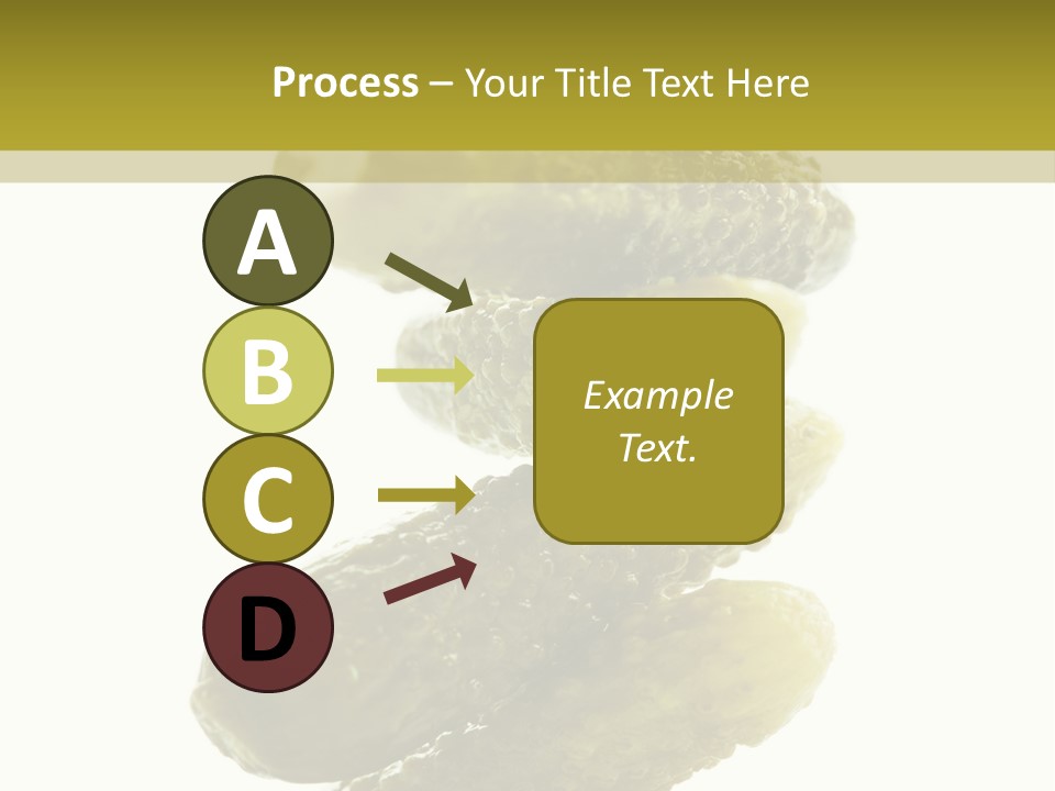 Groceries Salty Organic PowerPoint Template
