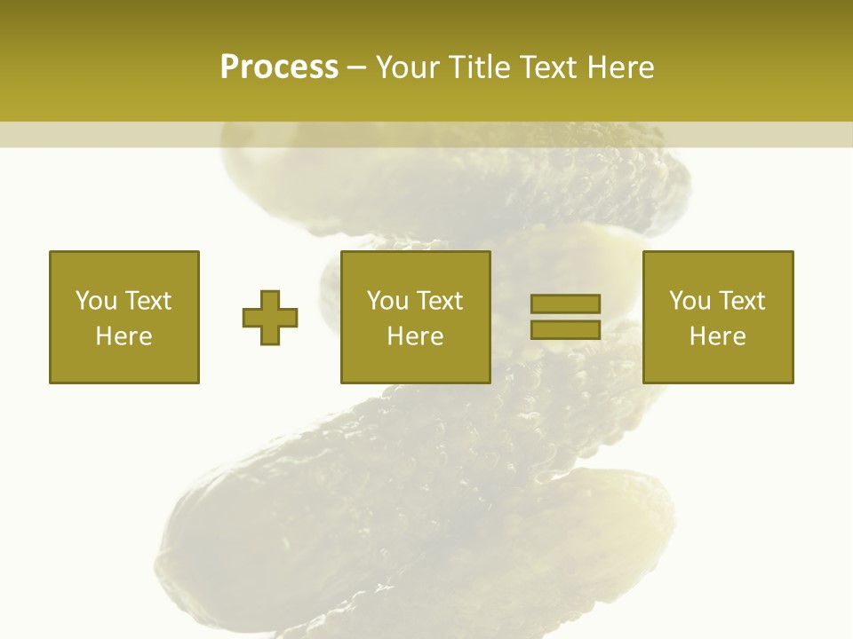 Groceries Salty Organic PowerPoint Template