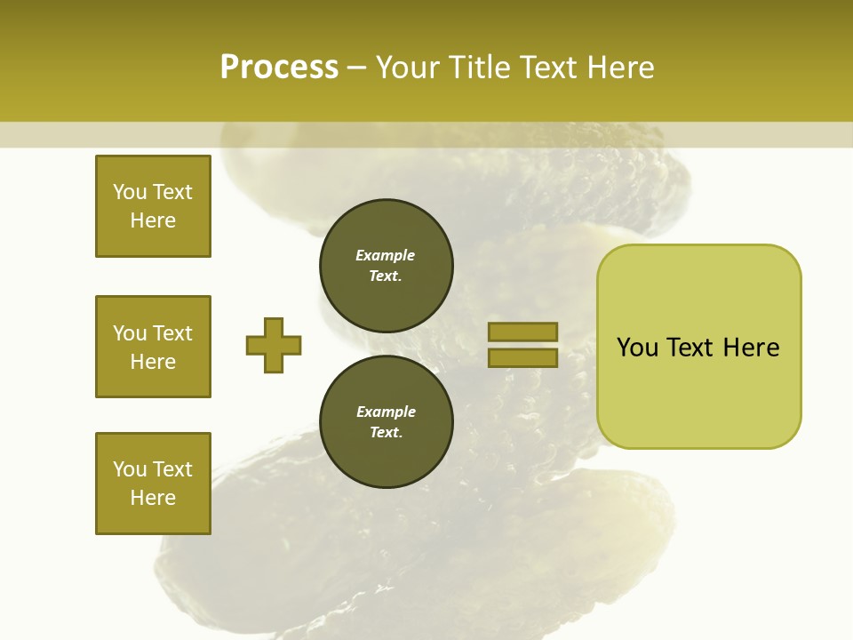 Groceries Salty Organic PowerPoint Template