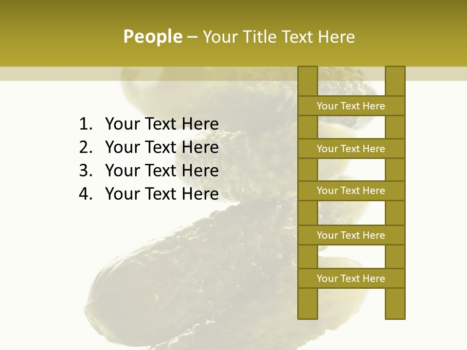 Groceries Salty Organic PowerPoint Template