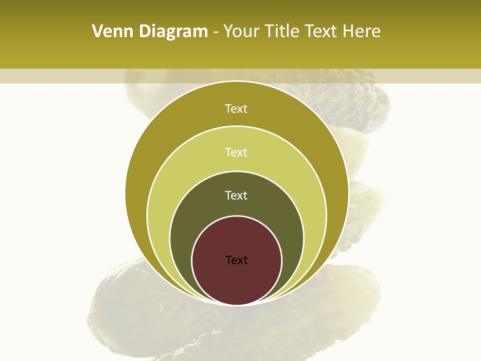 Groceries Salty Organic PowerPoint Template
