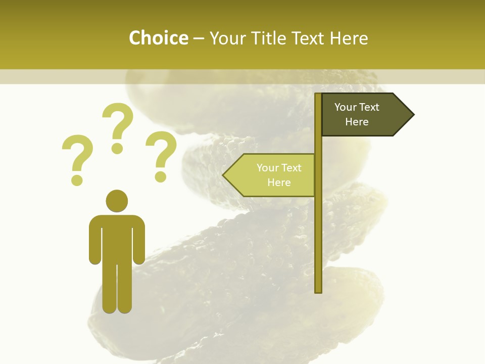 Groceries Salty Organic PowerPoint Template