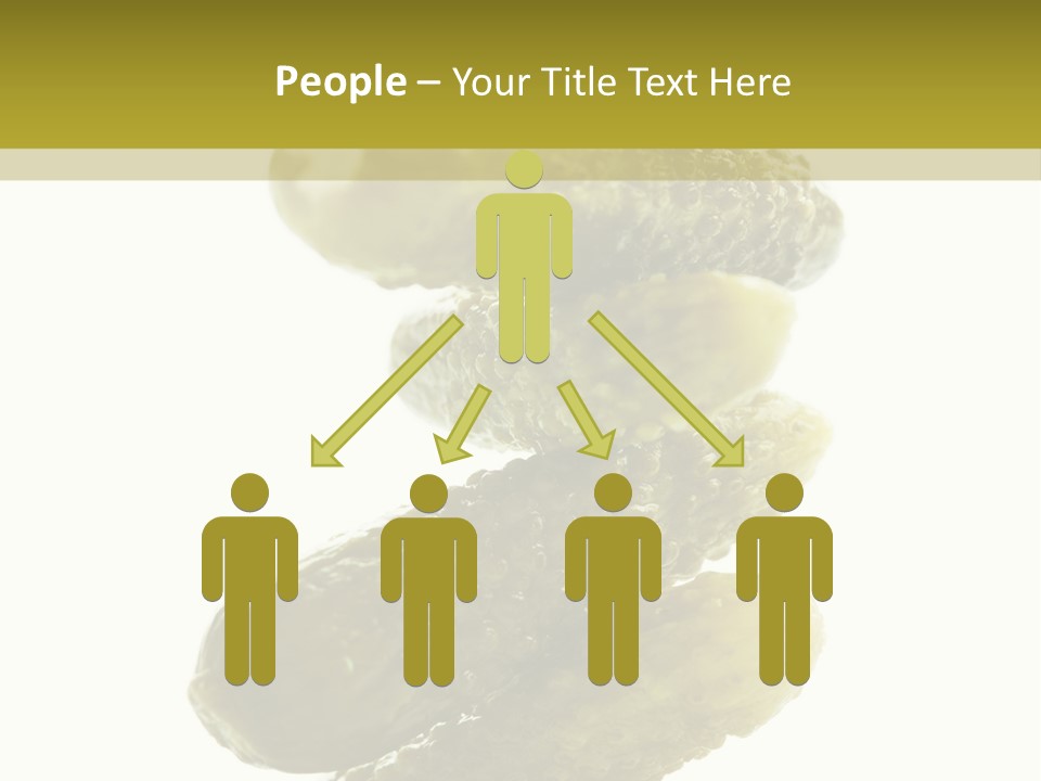 Groceries Salty Organic PowerPoint Template