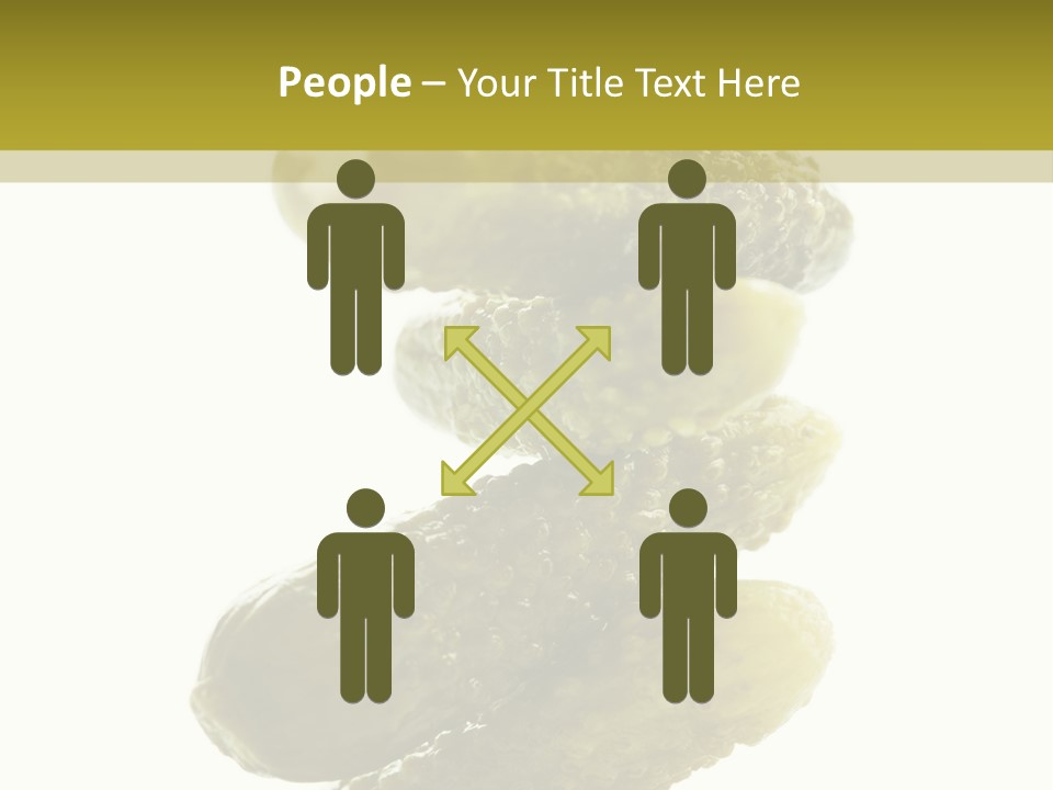 Groceries Salty Organic PowerPoint Template