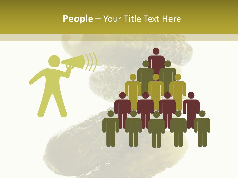 Groceries Salty Organic PowerPoint Template