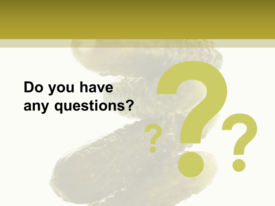 Groceries Salty Organic PowerPoint Template