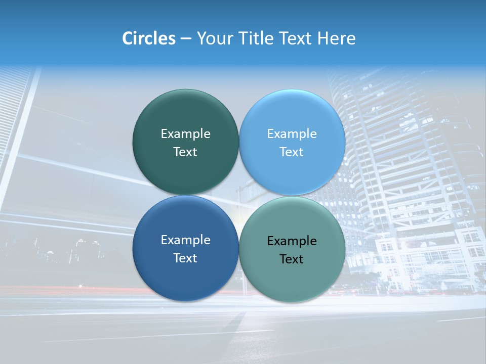 Light Color Transportation PowerPoint Template