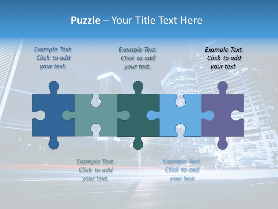 Light Color Transportation PowerPoint Template