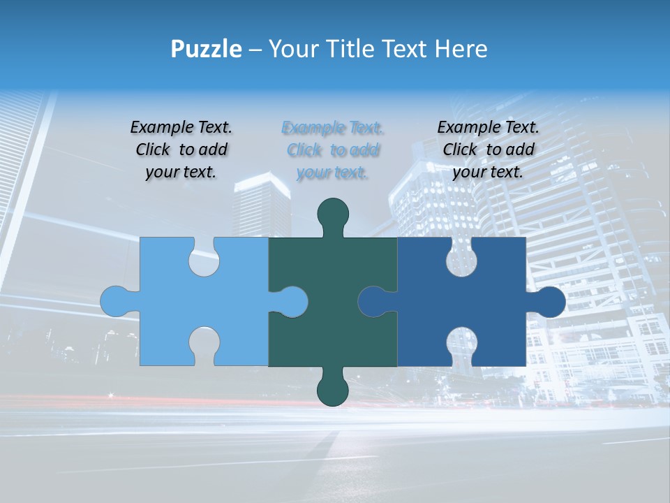 Light Color Transportation PowerPoint Template