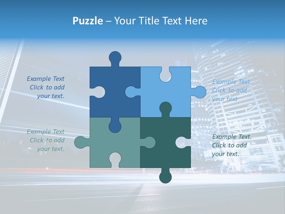 Light Color Transportation PowerPoint Template