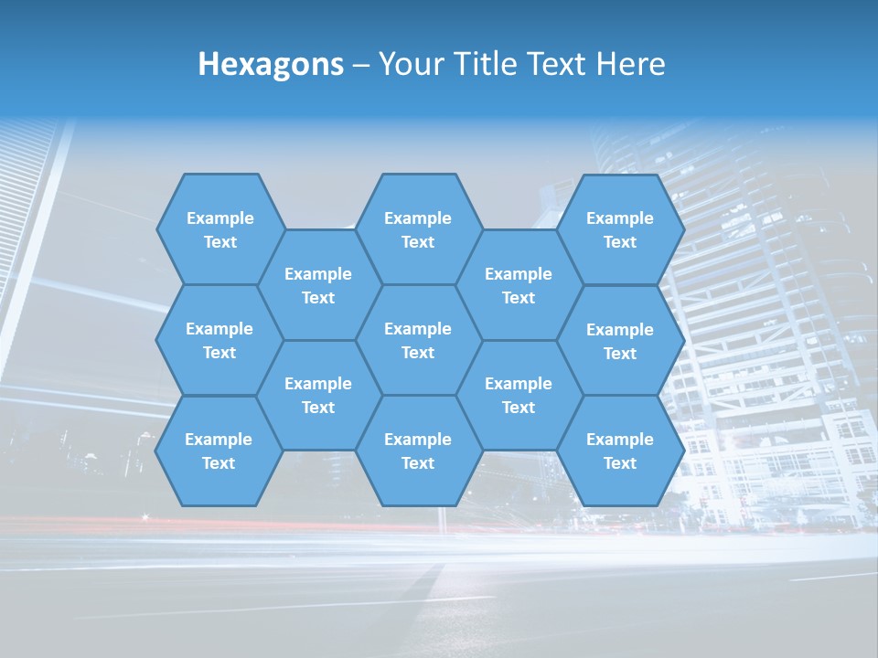 Light Color Transportation PowerPoint Template