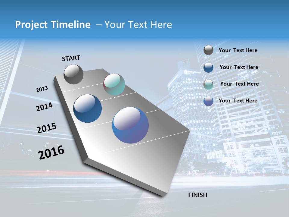 Light Color Transportation PowerPoint Template