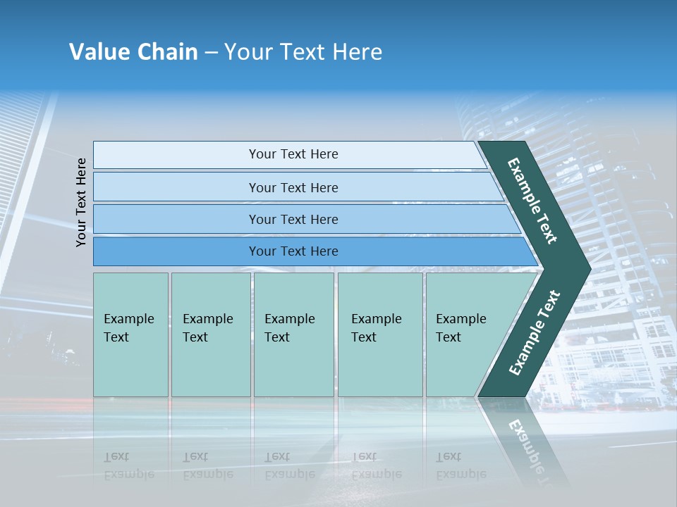Light Color Transportation PowerPoint Template