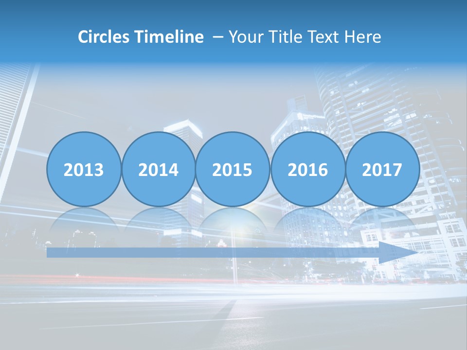 Light Color Transportation PowerPoint Template