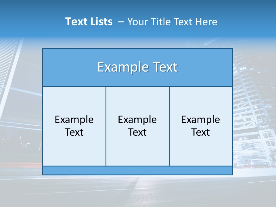 Light Color Transportation PowerPoint Template