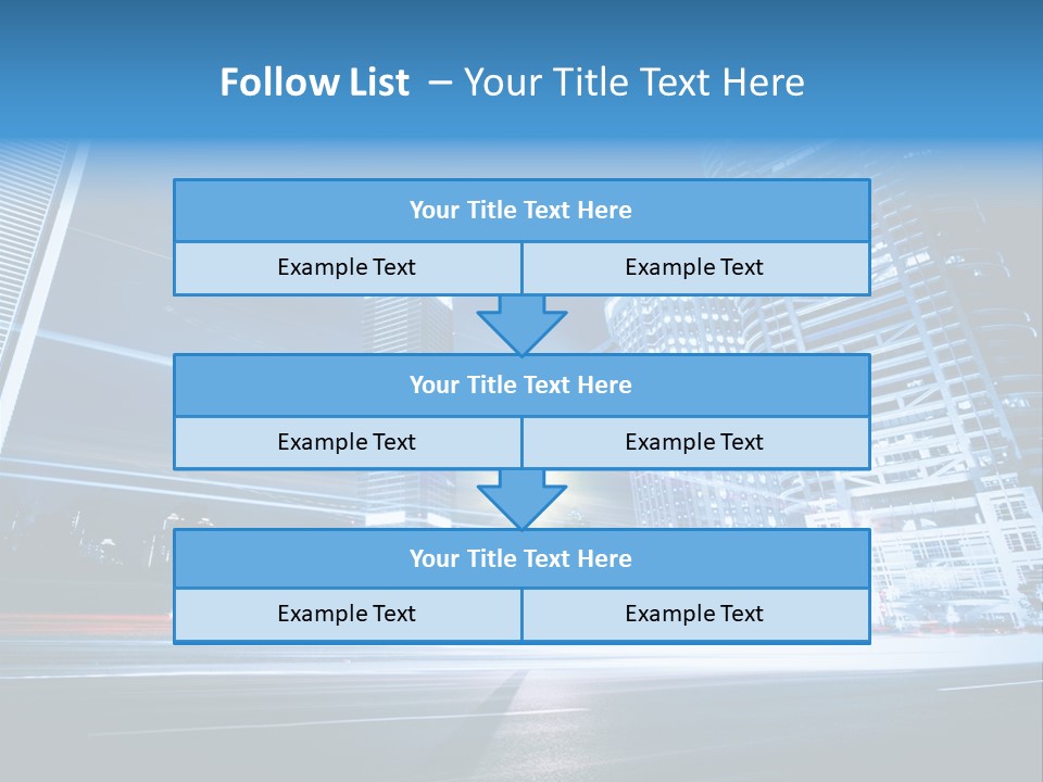Light Color Transportation PowerPoint Template