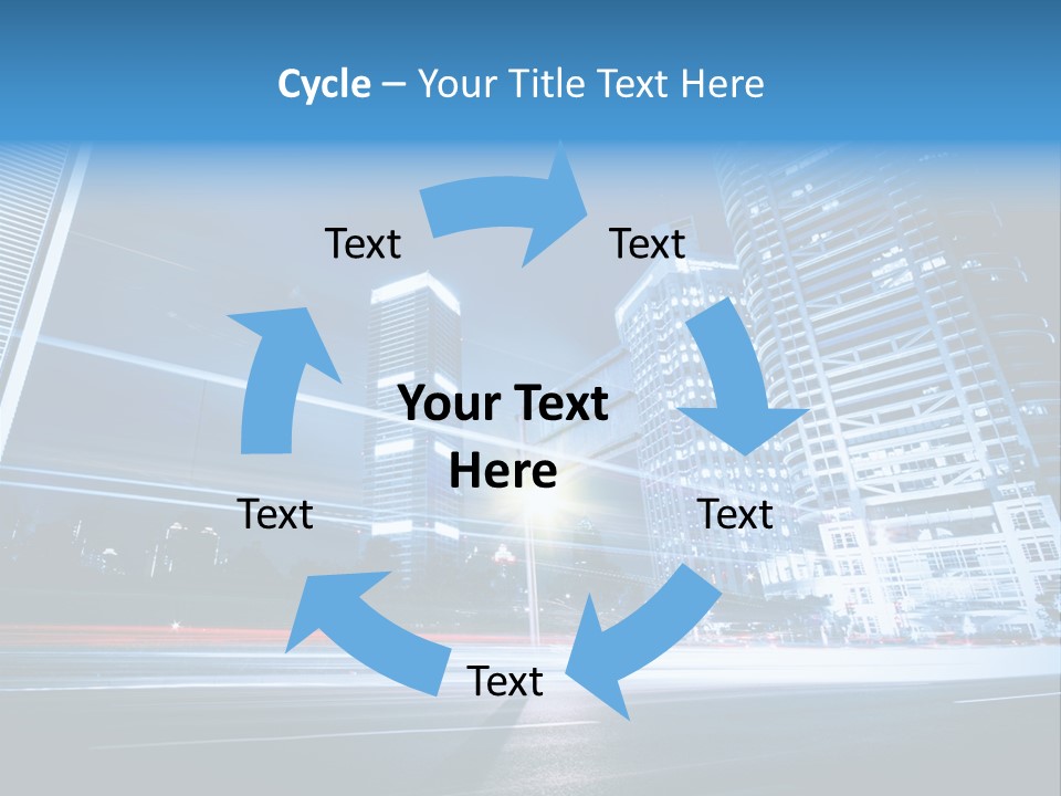 Light Color Transportation PowerPoint Template