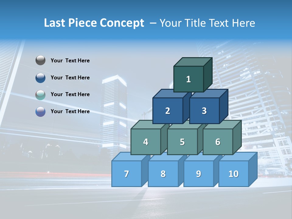 Light Color Transportation PowerPoint Template