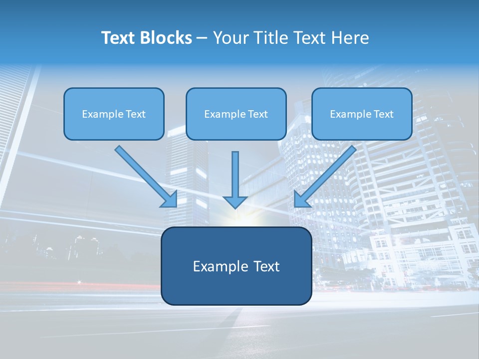 Light Color Transportation PowerPoint Template