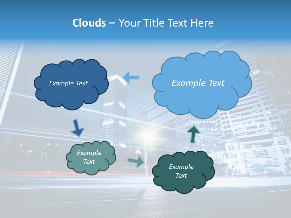Light Color Transportation PowerPoint Template