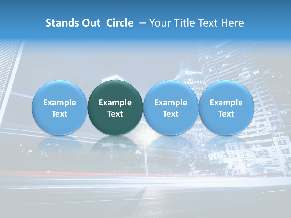 Light Color Transportation PowerPoint Template