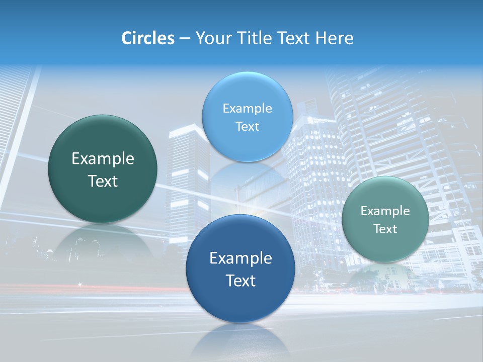 Light Color Transportation PowerPoint Template